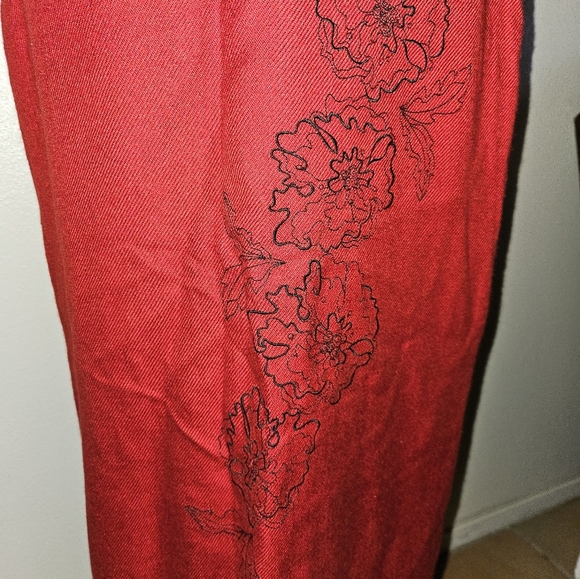 Tailor B Moss Womans Red Pencil Skirt Size 4 - Picture 3 of 11